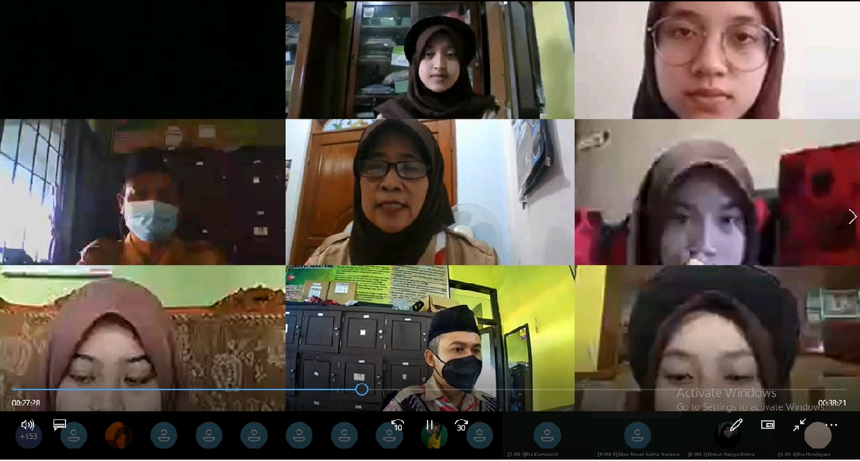 Virtual Scouting Day “Raise Our Scout” – SMA Negeri 1 Ngantang